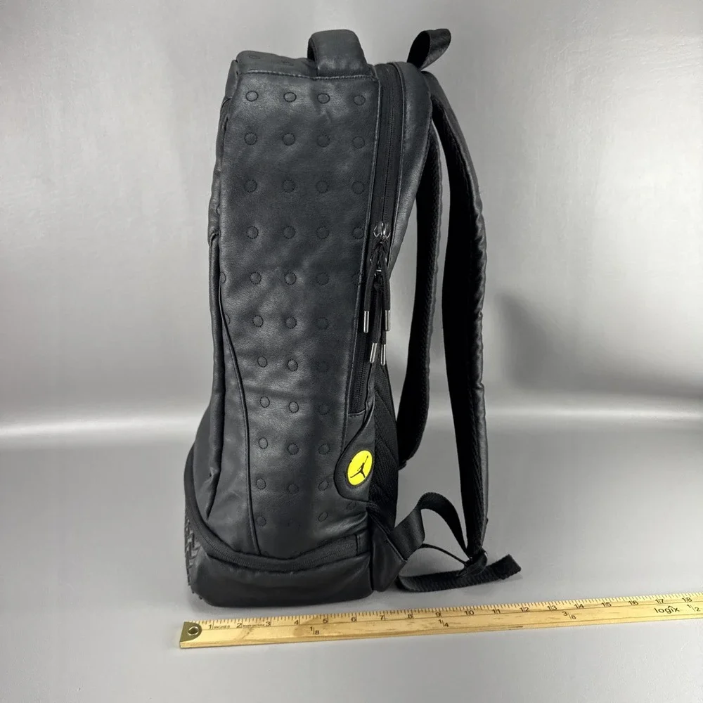 Air Jordan Retro 13 Backpack Blackout Jumpman Sneakerhead Basketball Streetwear